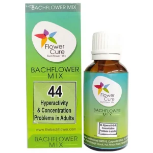 Bach Flower Mix 44 Hyperactivity & Concentration Problems In Adults