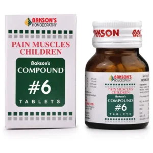 Bakson's Compound #6 (Pain Muscles Children)