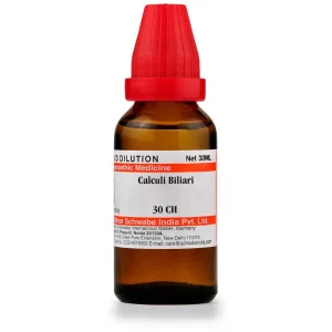 Dr. Willmar Schwabe India Calculi Biliari