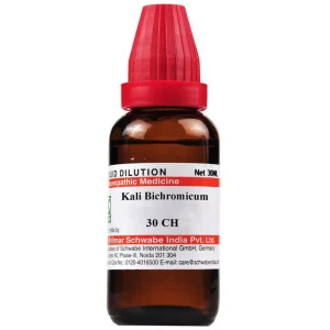 Dr. Willmar Schwabe India Kali Bichromicum