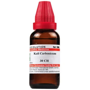 Dr. Willmar Schwabe India Kali Carbonicum