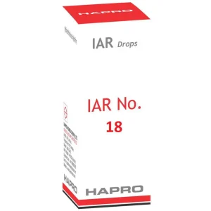 Hapro Iar (Insta Action Range Drops) No - 18 Tonsilitis
