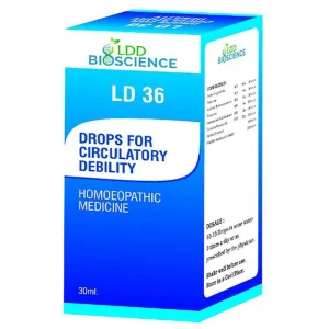 LDD Bioscience Ld 36 Circulatory Debility