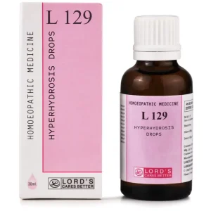 Lord's L 129 Hyperhydrosis