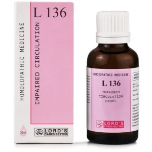 Lord's L 136 Impaired Circulation