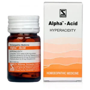 Dr. Willmar Schwabe India Alpha - Acid