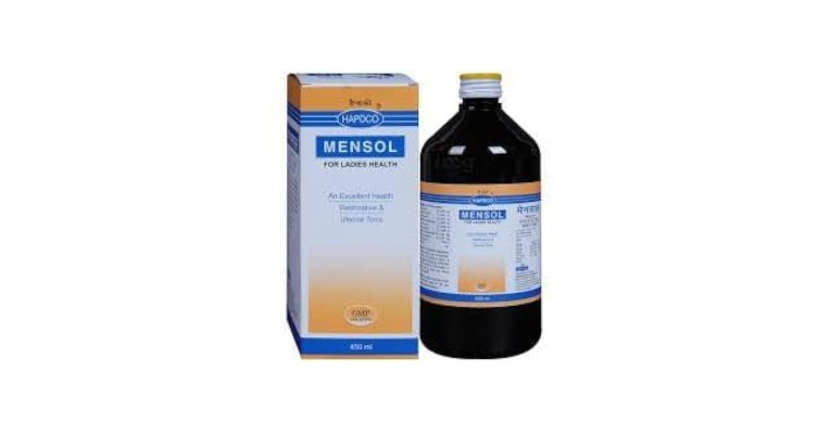 mensol syrup uses in hindi