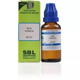 nux vomica 30 uses in hindi