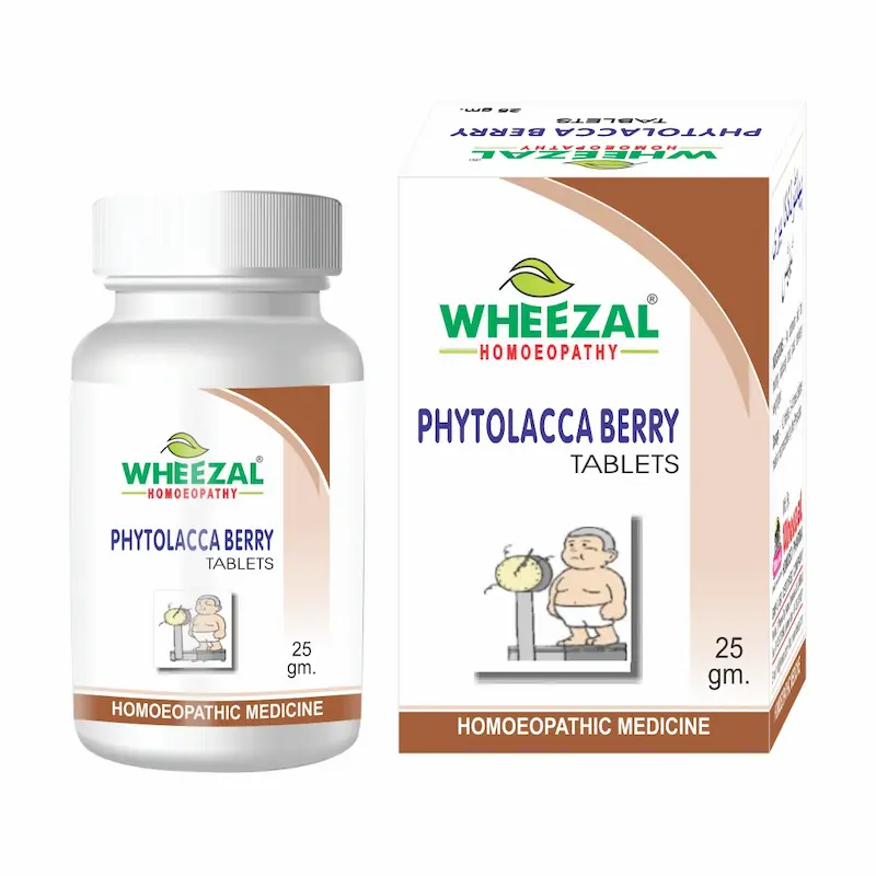 Phytolacca berry uses in hindi ( Phytolacca berry के  प्रमुख उपयोग) 