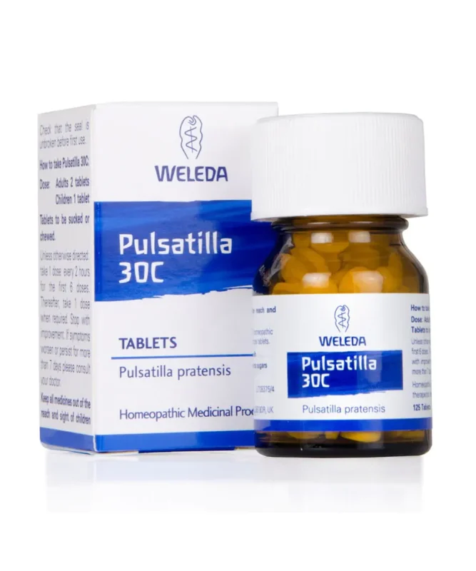 Pulsatilla 30 की खुराक और सेवन विधि